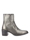 Hush Puppies Winona Leather Ankle Boots, Pewter