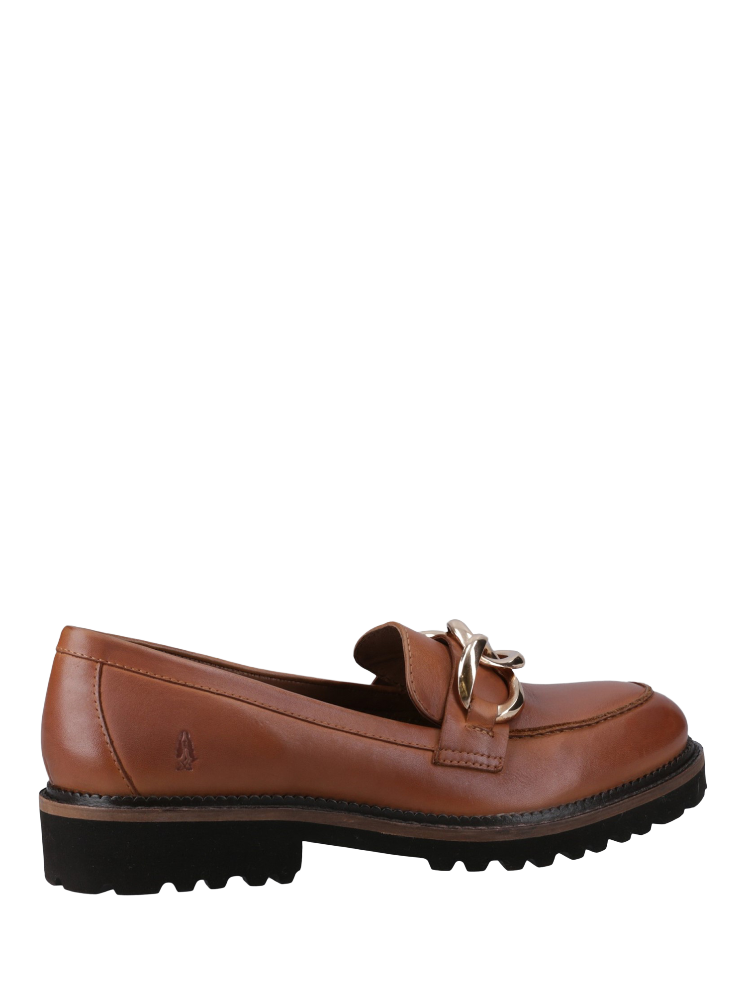 Product image 3 of 4, which shows Hush Puppies Gianna Leather Loafers, Tan, 3