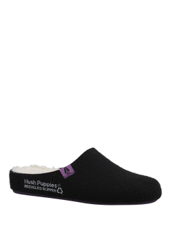 Hush Puppies The Good Slippers - view 2, Black