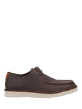 Hush Puppies Otis Leather Boat Shoes, Brown