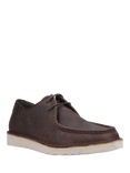 Hush Puppies Otis Leather Boat Shoes, Brown