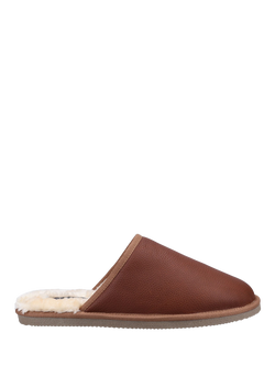 Hush Puppies Coady Suede Slippers, Tan