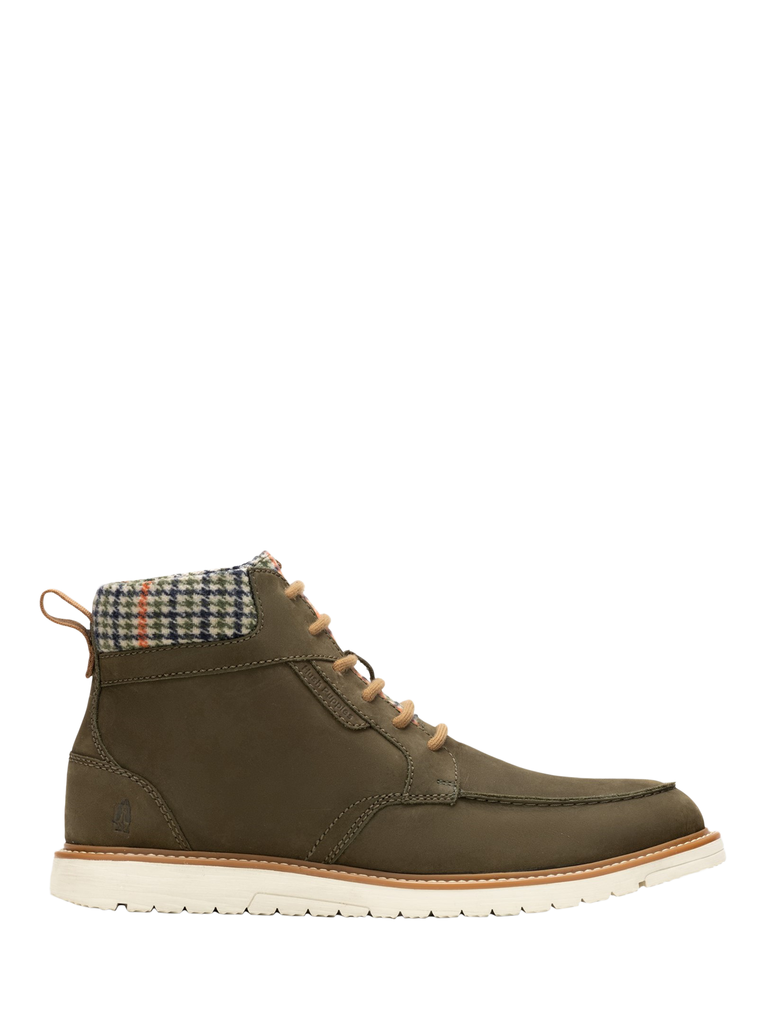 Hush Puppies Jenson Leather Boots, Olive