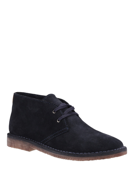 Hush Puppies Samuel Suede Desert Boots - view 2, Navy