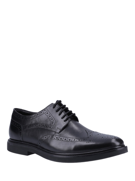 Hush Puppies Kingston Leather Brogues - view 2, Black