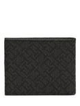 Tommy Hilfiger Monogram Mini Leather Wallet, Black