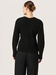 Soaked In Luxury Rakel Rib Wool Blend Jumper