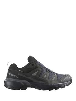 Salomon X Ultra 360 Leather GORE-TEX Hiking Shoes, Cognac/Black, Turbulence/Black, Turbulence/Black