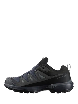 Salomon X Ultra 360 Leather GORE-TEX Hiking Shoes, Cognac/Black, Turbulence/Black - view 2, Turbulence/Black