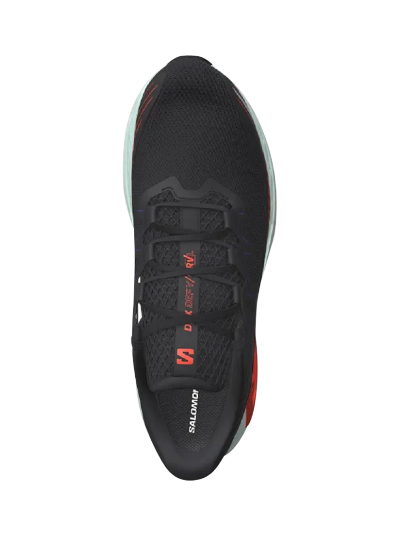 Product image 2 of 4, which shows Salomon DRX DEFY G GRVL Men's Trainers, Black/Tomato, 7