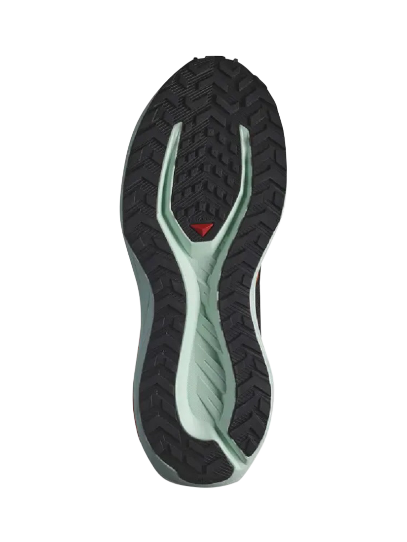 Product image 3 of 4, which shows Salomon DRX DEFY G GRVL Men's Trainers, Black/Tomato, 7