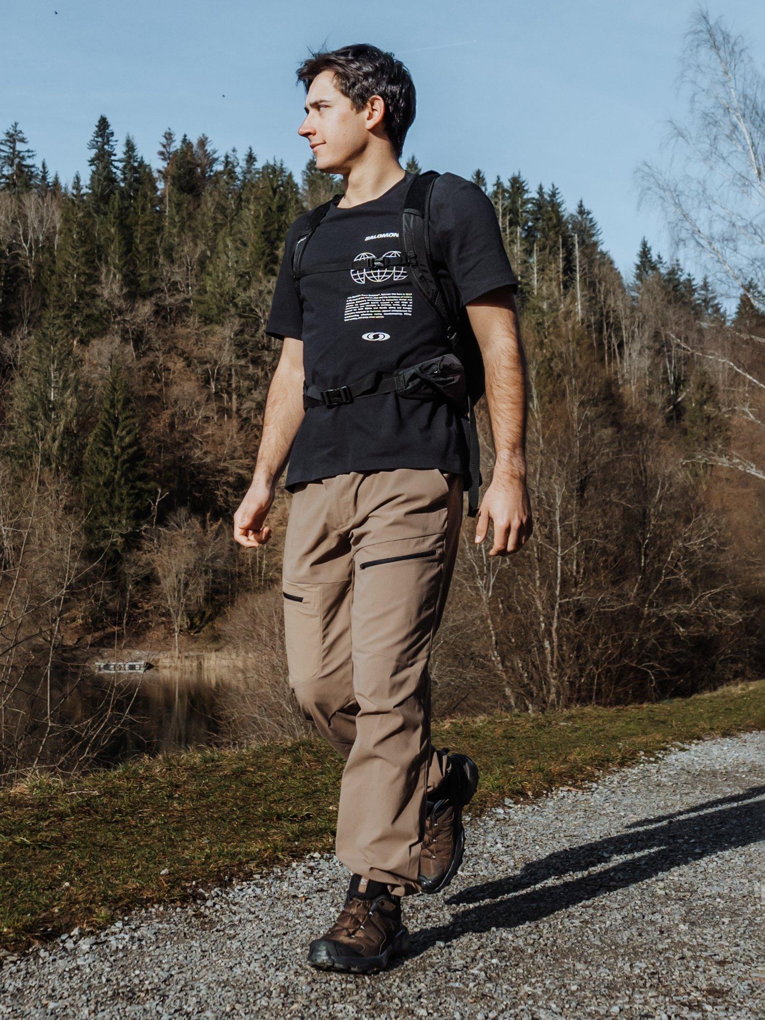 Product image 9 of 10, which shows Salomon X ULTRA 360 Hiking Shoes, Earth/Delicioso, 7