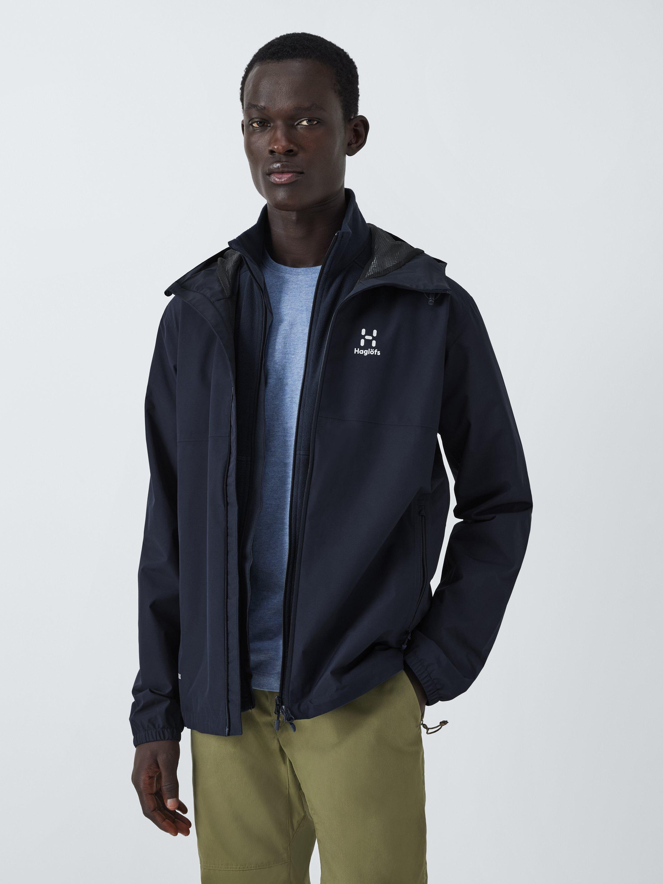 Product image 1 of 6, which shows Haglöfs Kaise Men's Gore-Tex Jacket, Tarn Blue, S