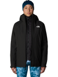 The North Face Inlux Triclimate Hooded Jacket, Black Heather/Black