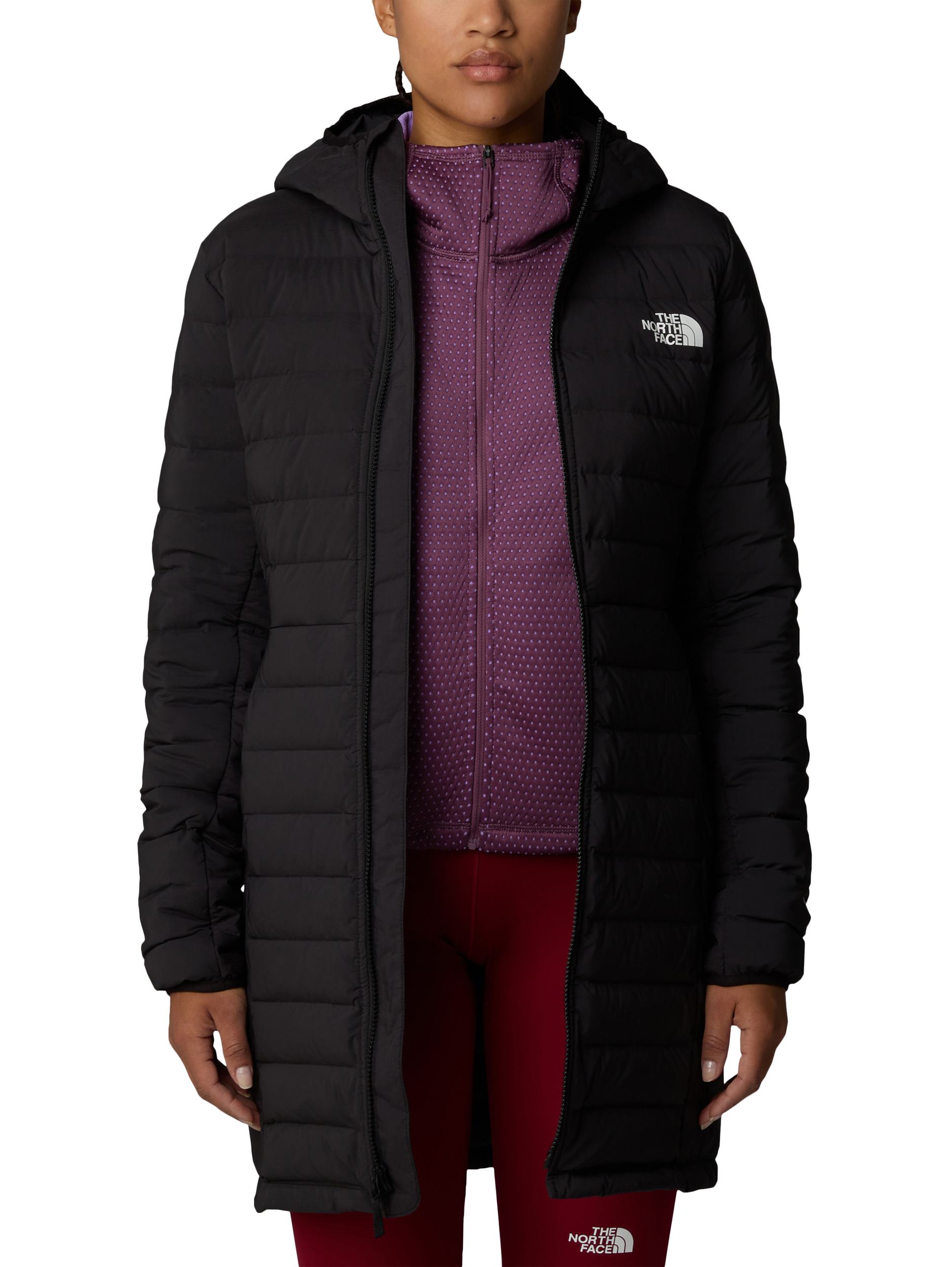 The North Face Belleview Stretch Down Parka Jacket Tnf Black