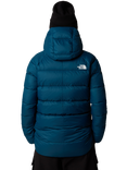 The North Face Women's Hyalite Down Hooded Jacket, Midnight Petrol