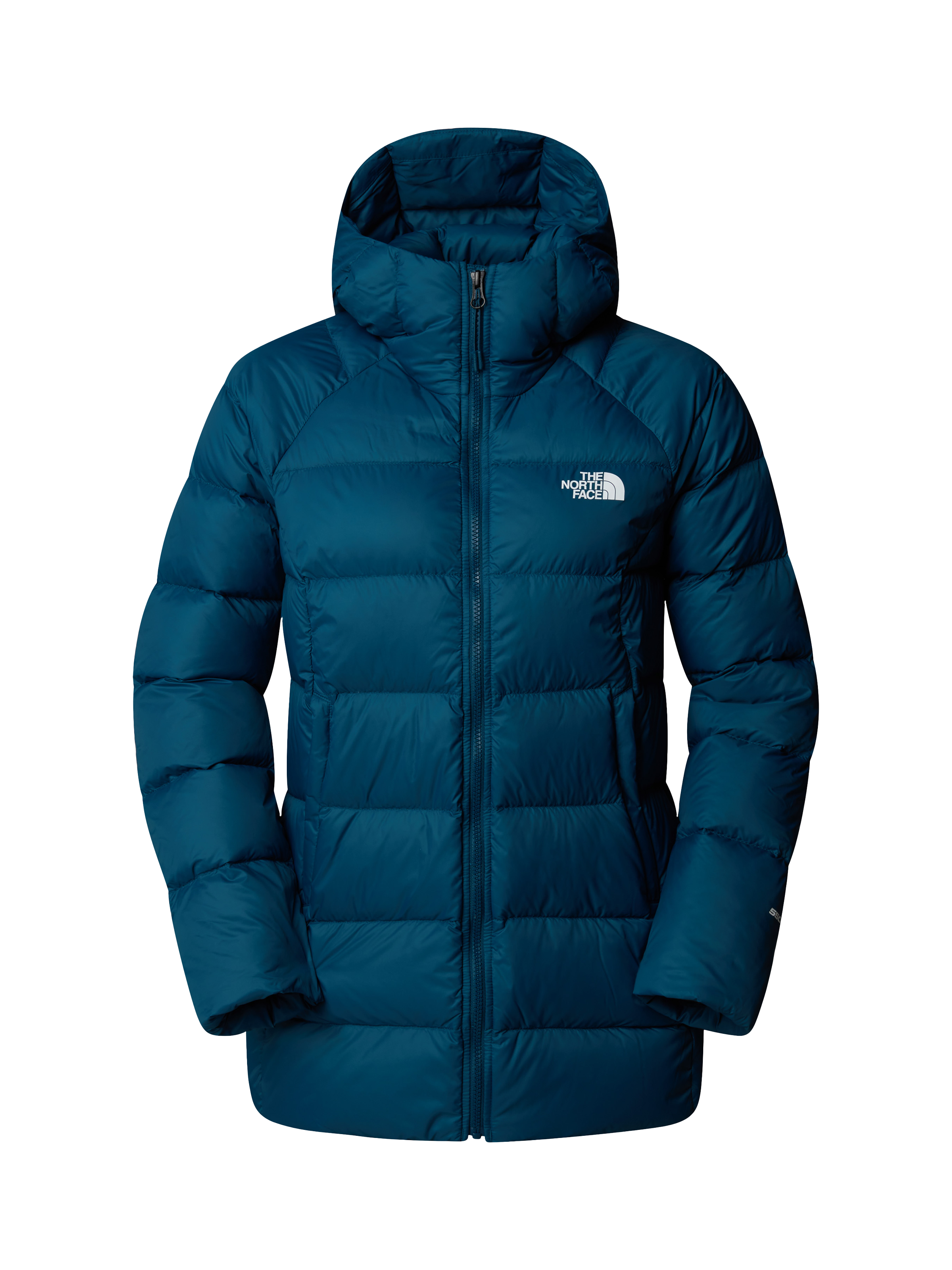 The North Face Women s Hyalite Down Hooded Jacket Midnight Petrol