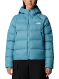 The North Face Hyalite Down Insulated Hooded Jacket, Algae Blue