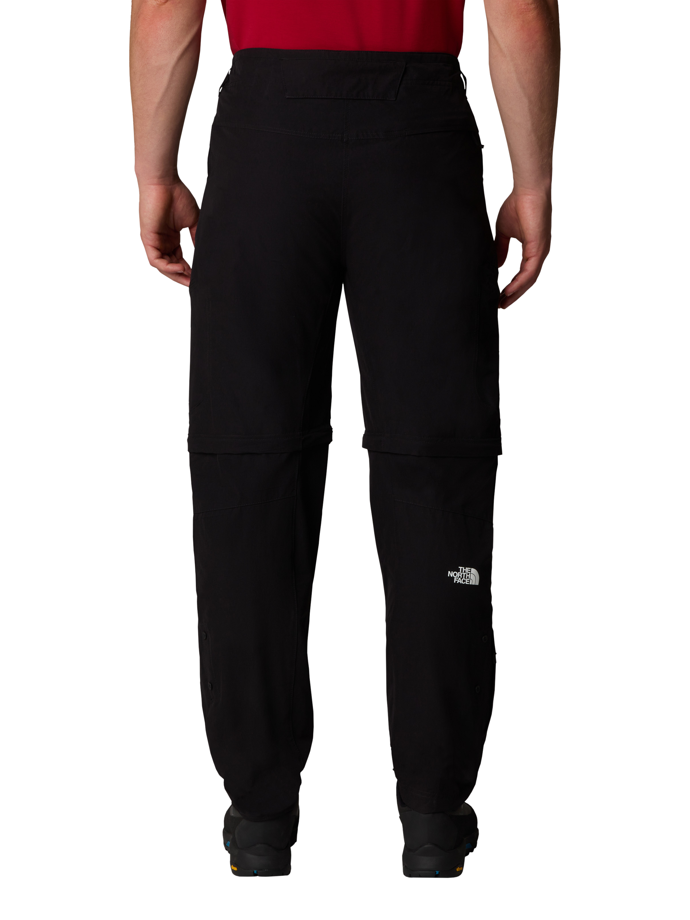 Product image 2 of 4, which shows The North Face Millerton Men's Exploration Convertible Trousers, Black, 32