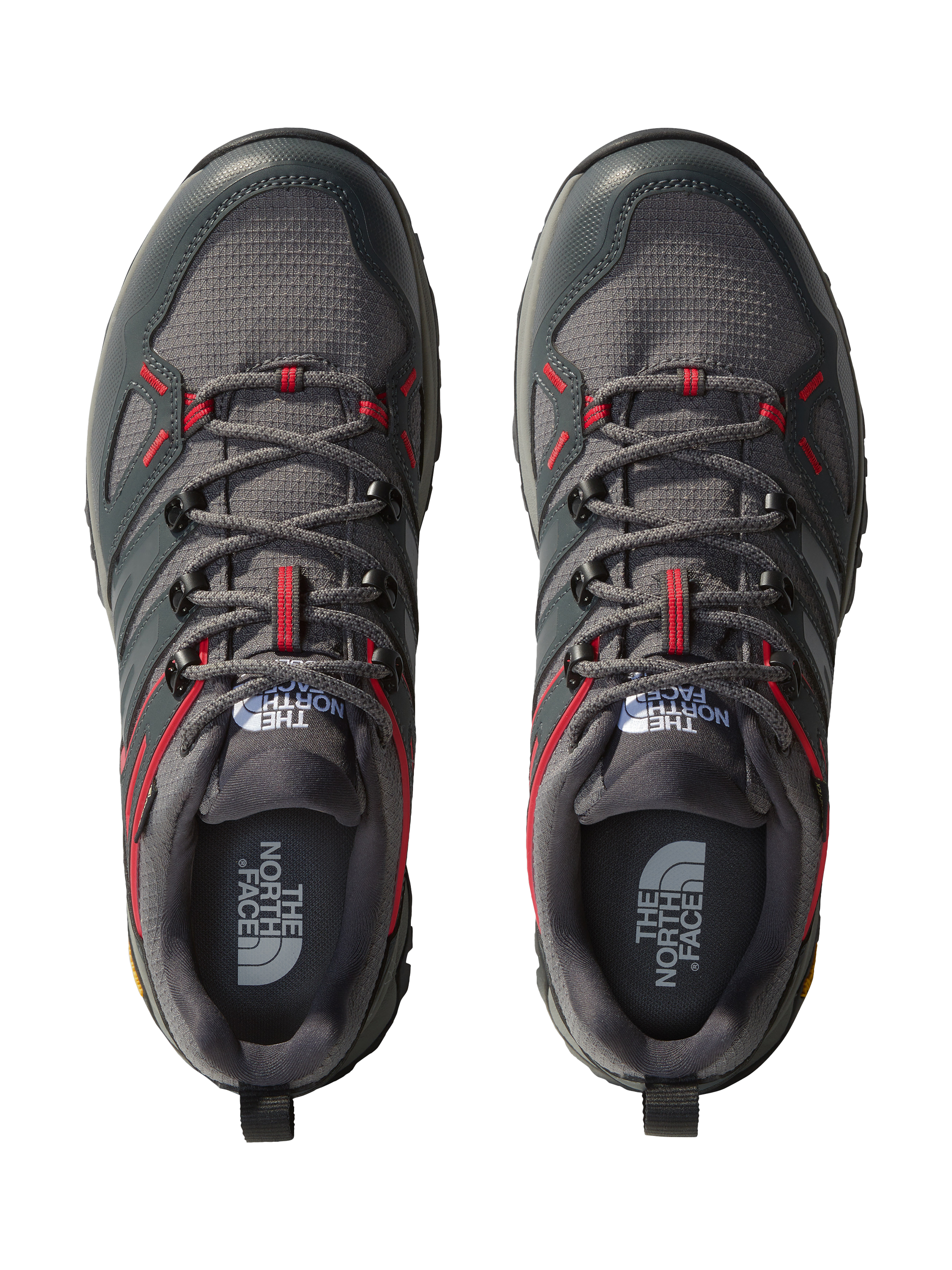 Product image 4 of 5, which shows The North Face Men's Hedgehog Gore-Tex Hiking Shoes, Grey Charcoal, 7