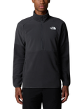 The North Face Glacier Half Zip Men's Fleece, Asphalt Grey