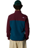 The North Face Yumiori Men's Full Zip Fleece, Plum/Smoked Pearl