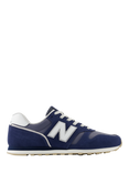 New Balance 373 Leather Blend Trainers, Navy