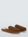 Ralph Lauren Brenan Backless Suede Mule Slippers, Snuff