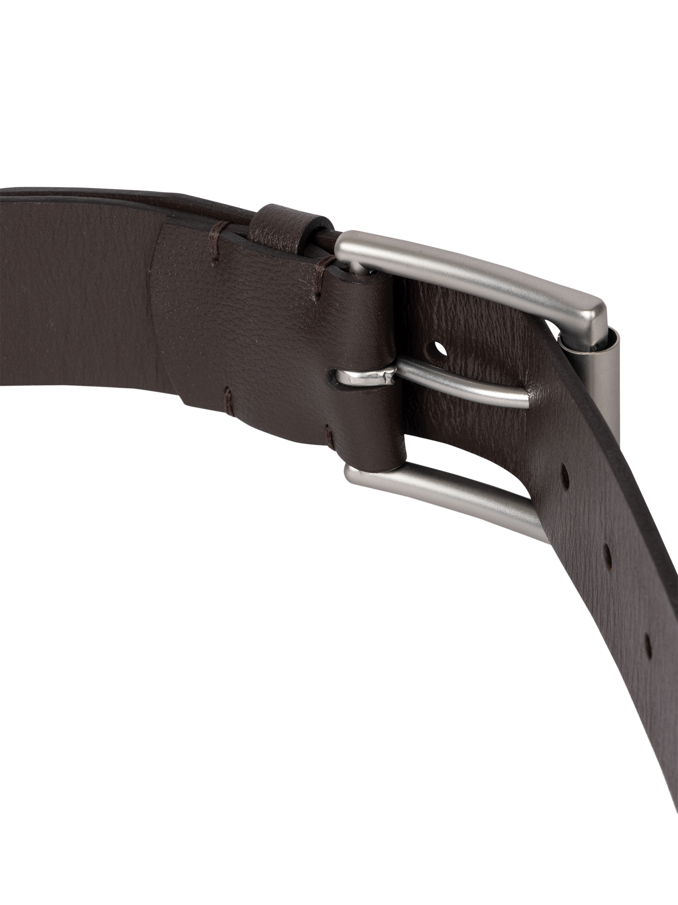 Product image 3 of 3, which shows Paul Smith Leather Belt, Brown, 38