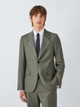 Kin Relaxed Slim Fit Wool Blend Suit Jacket, Green Mid