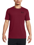 Under Armour Cotton Blend T-Shirt, Cardinal/Black