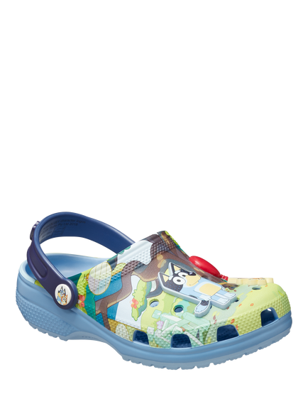 Crocs Kids' Bluey Classic Clogs, Multi - view 2, Multi