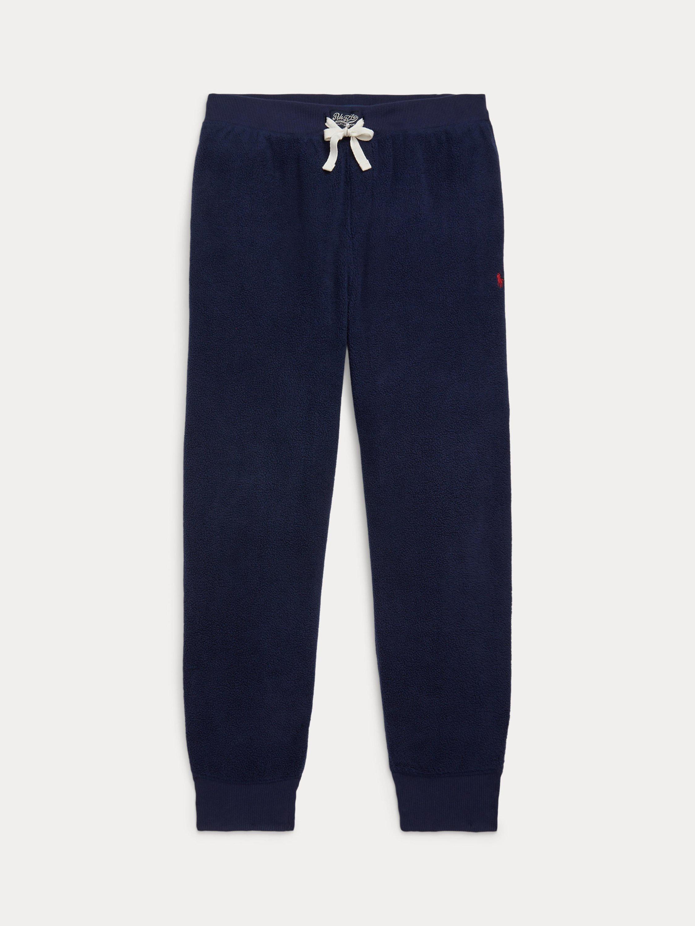 Polo patchwork fleece jogger on sale