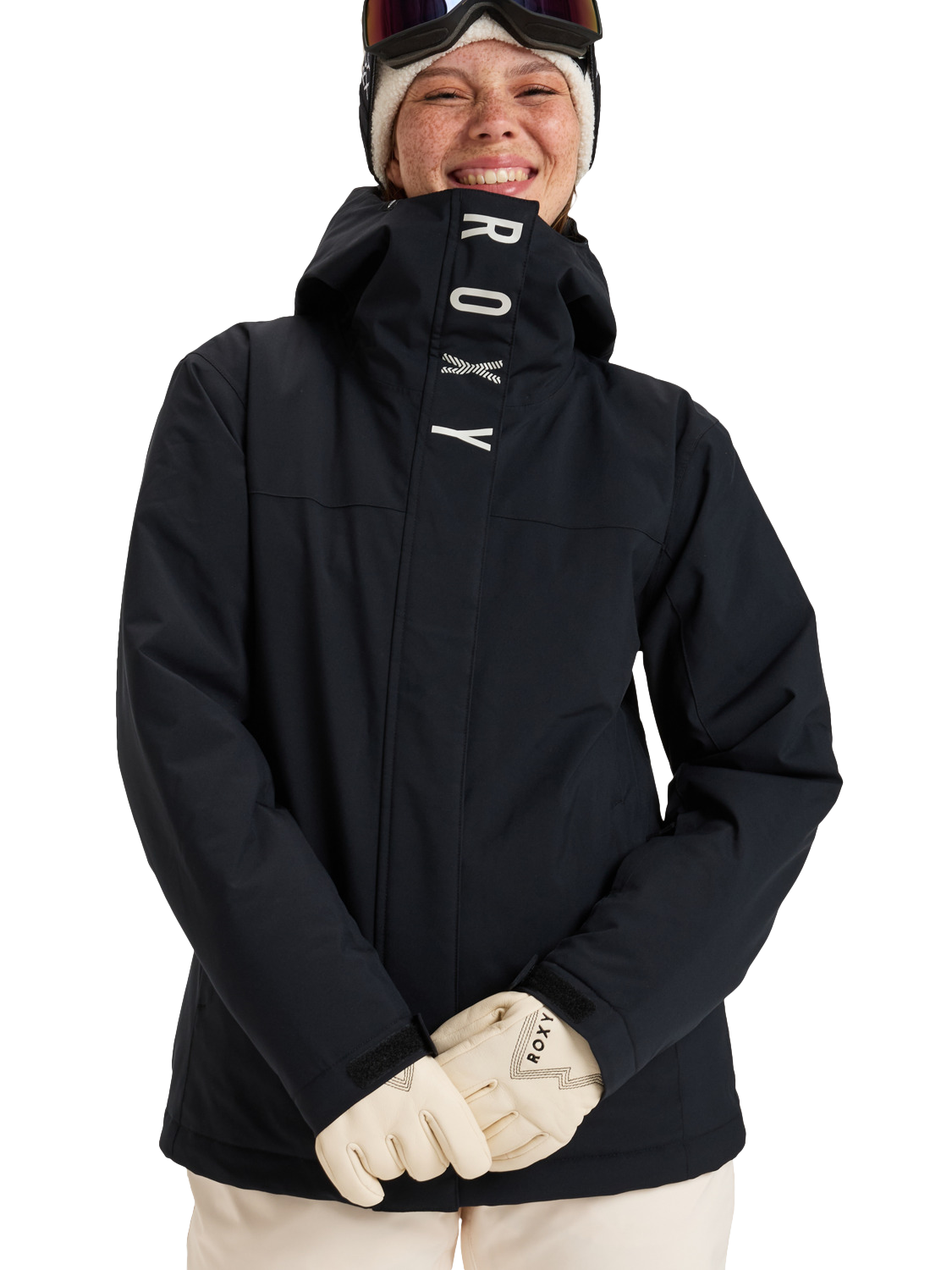 Roxy Women's Galaxy Ski Jacket, True Black
