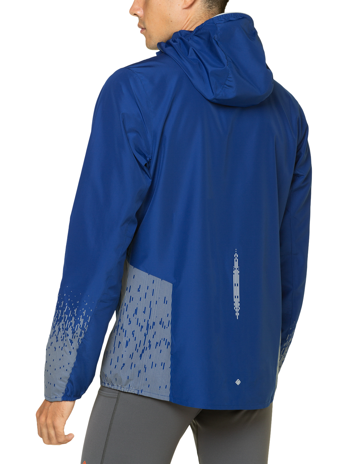 Product image 2 of 10, which shows Ronhill Men's Lightweight Reflective Jacket, Blue Ocean, S