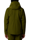 The North Face Women's Descendit Waterproof & Windproof Ski Shell Jacket, Forest Olive