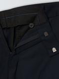 John Lewis Washable Wool Blend Regular Fit Suit Trousers, Navy, Navy