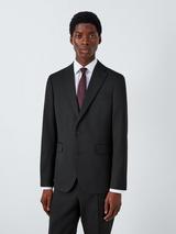 John Lewis Washable Wool Blend Regular Fit Suit Jacket Navy