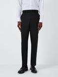 John Lewis Washable Wool Blend Regular Fit Suit Trousers, Navy