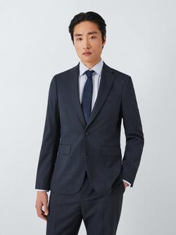 John Lewis Washable Regular Fit Notch Lapel Suit Jacket, Charcoal