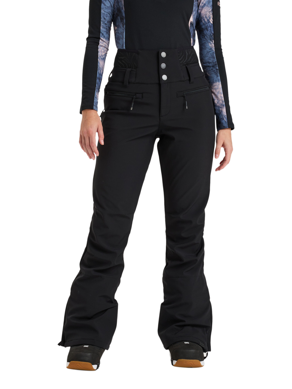 Roxy Women's Rising Ski Toursers, True Black