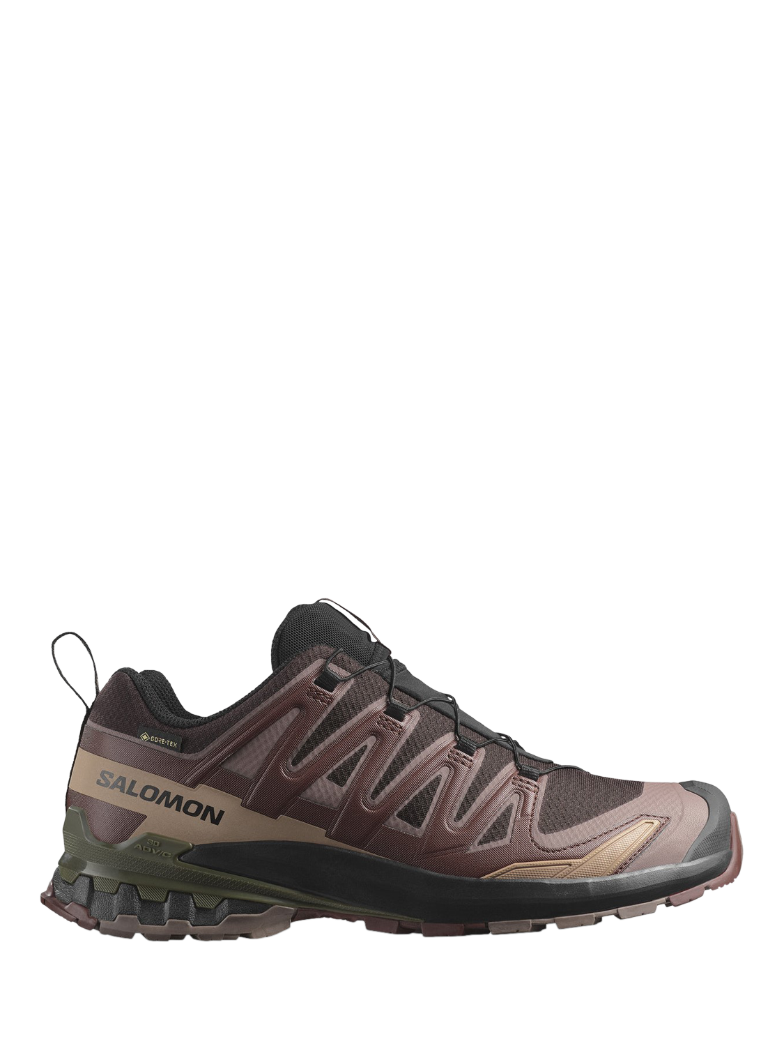 Salomon XA PRO 3D V9 GORE TEX Waterproof Trail Shoes Black Olive
