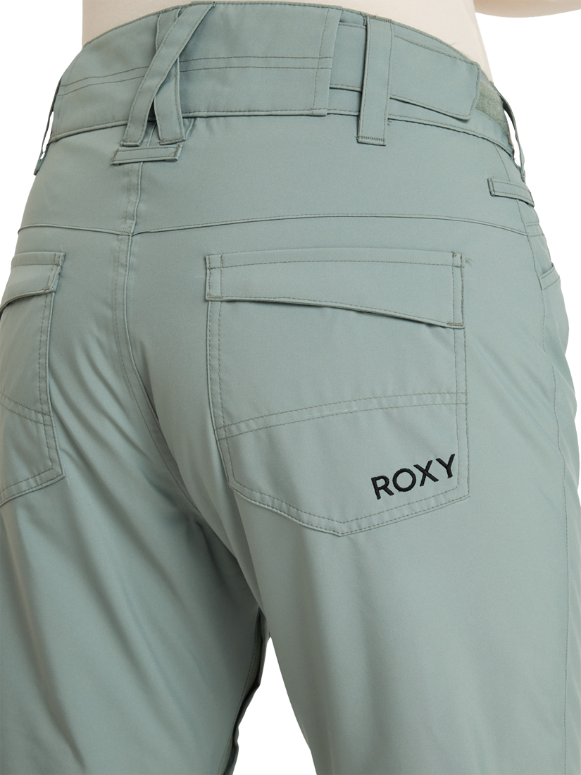 Product image 5 of 9, which shows Roxy Women's Backyard Ski Trousers, Lily Pad, S