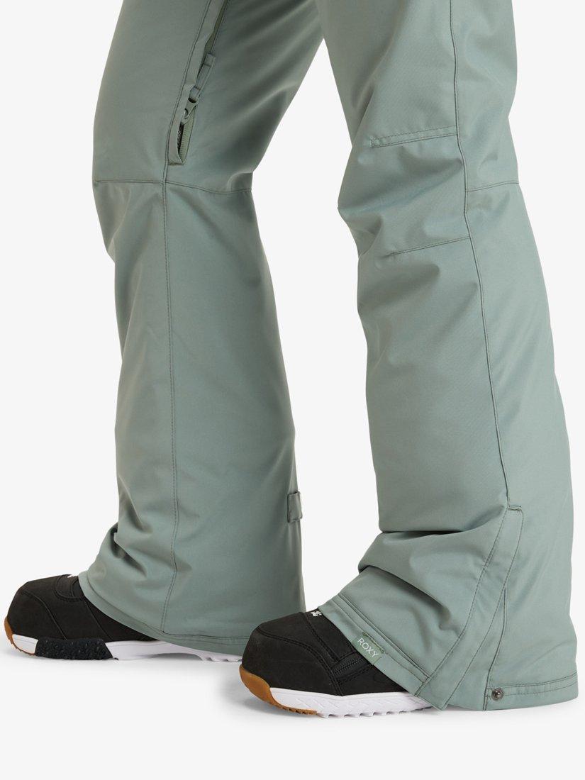 Product image 7 of 9, which shows Roxy Women's Backyard Ski Trousers, Lily Pad, S