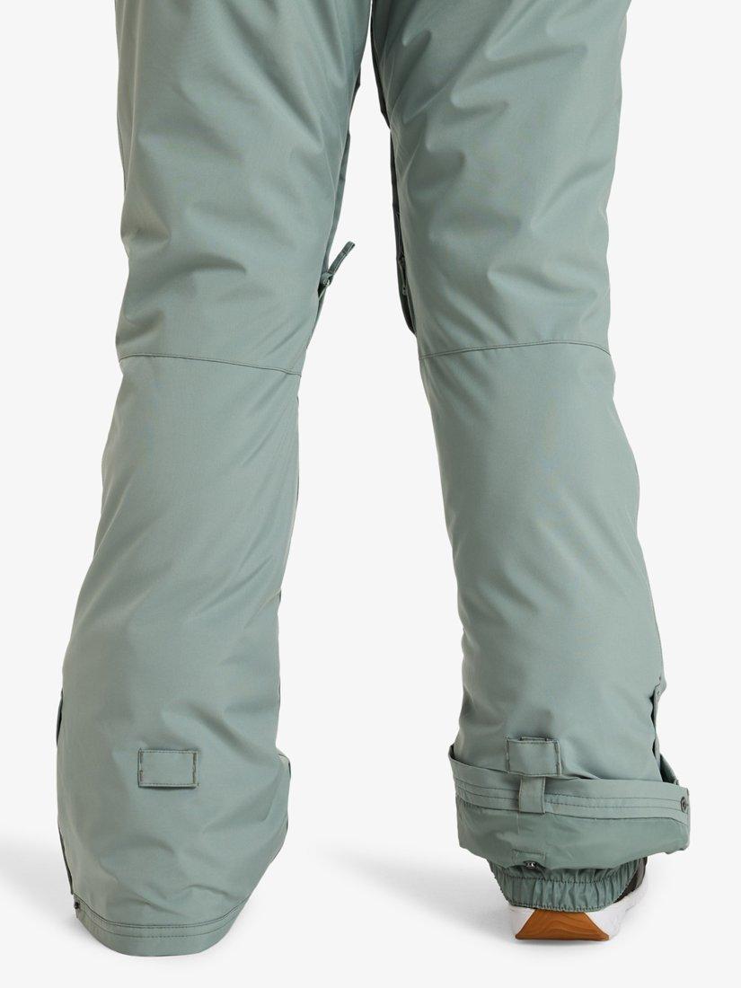 Product image 8 of 9, which shows Roxy Women's Backyard Ski Trousers, Lily Pad, S