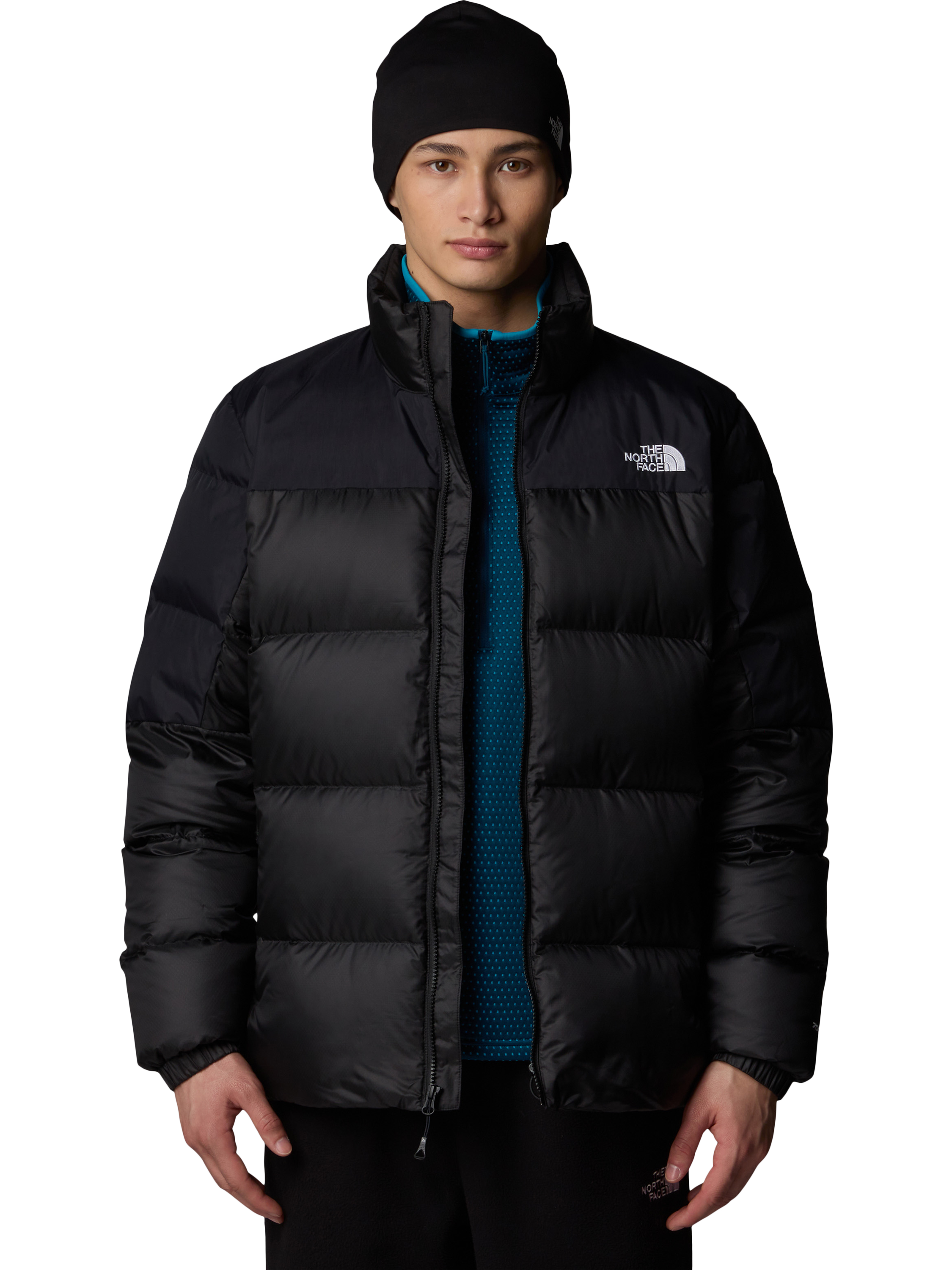 Product image 3 of 5, which shows The North Face Diablo Down Insulated 2.0 Jacket, TNF Black/Heather, L