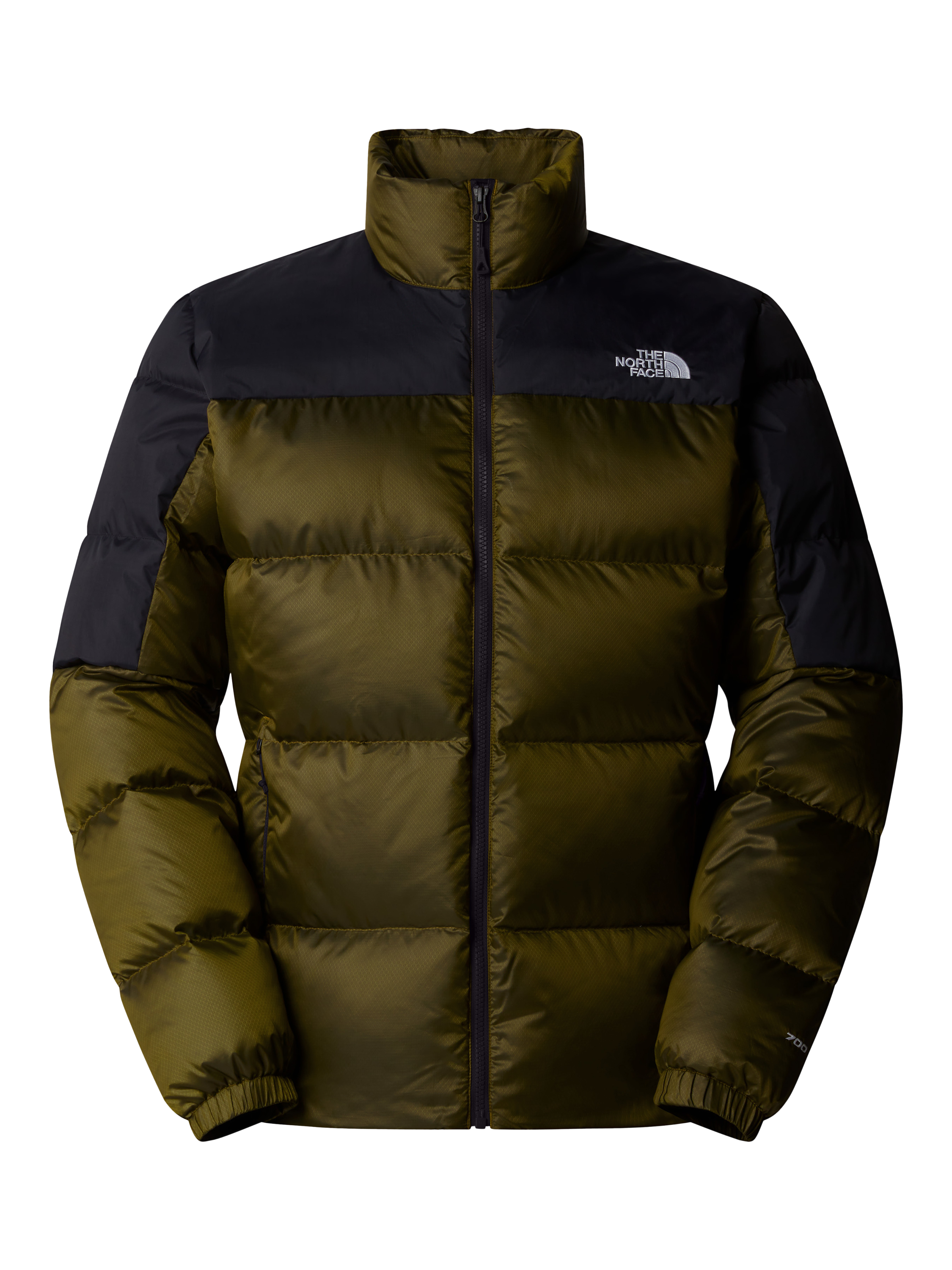 The North Face Diablo Down Jacket Black Heather Moss