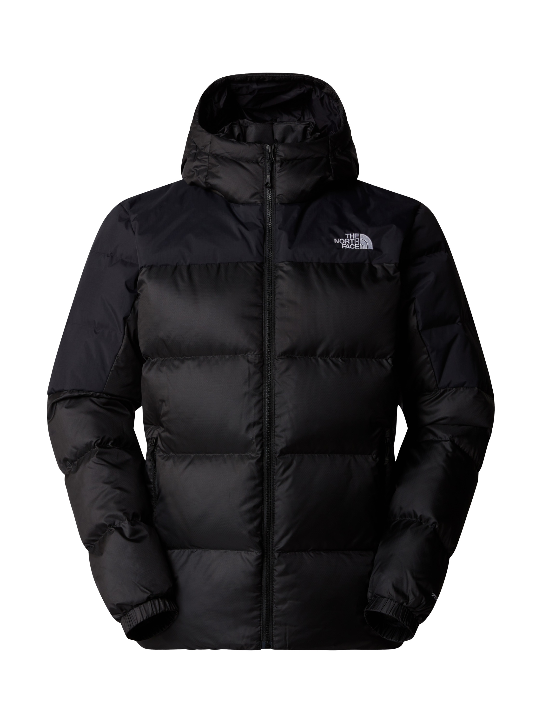 Product image 5 of 5, which shows The North Face Diablo Down Insulated 2.0 Hooded Jacket, TNF Black Heather, S