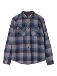 KAVU Buffaroni Check Flannel Shirt, Stormy Weather