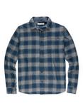 Outerknown Flannel Shirt, Marine Rocky Plaid